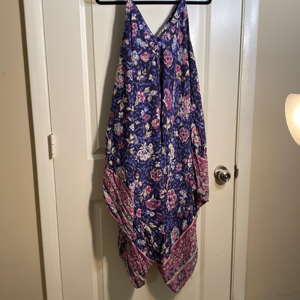 Purple flower jumper